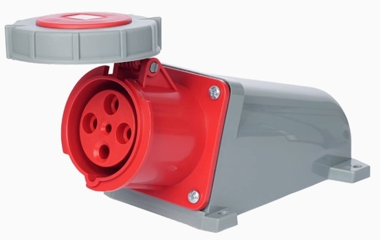 4 stopcontacten 63A IP67 Industrail waterdicht stopcontact 3pin 4in 5pin Onthullende en verborgen stopcontacten